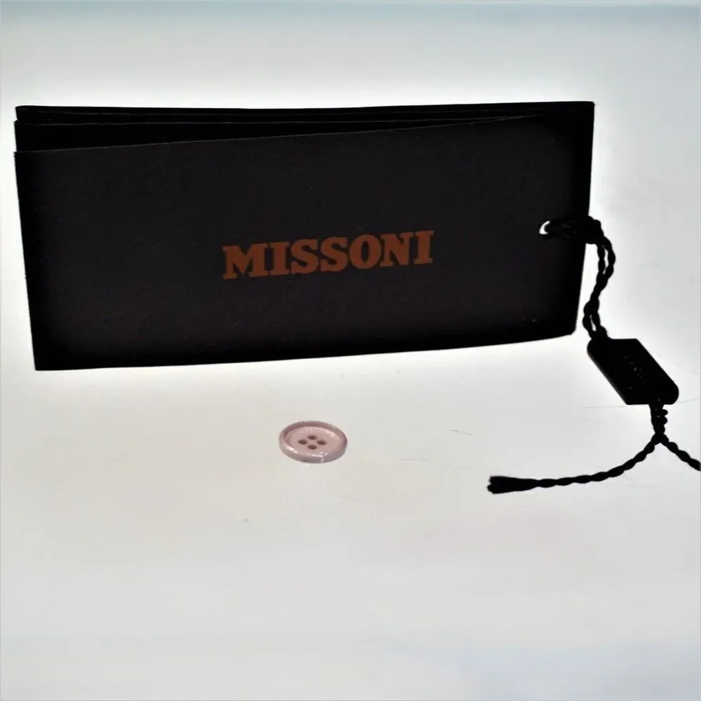 Missoni Replacement Button 4 Hole Gray Plastic Button - Picture 1 of 8